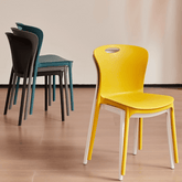 Decka Modern Stackable Plastic Chair